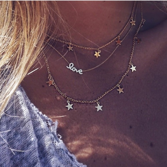 Jewelry - Multilayer Pendant Necklaces Choker
